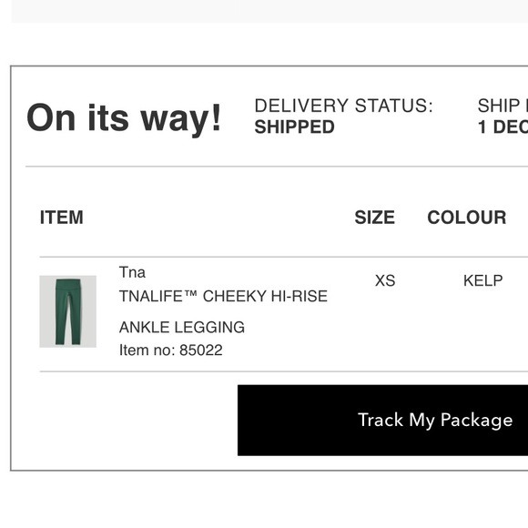 TNALife Cheeky hi-rise ankle leggings - Picture 2 of 4